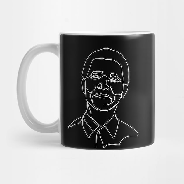 Nelson Mandela Portrait by ShopBuzz